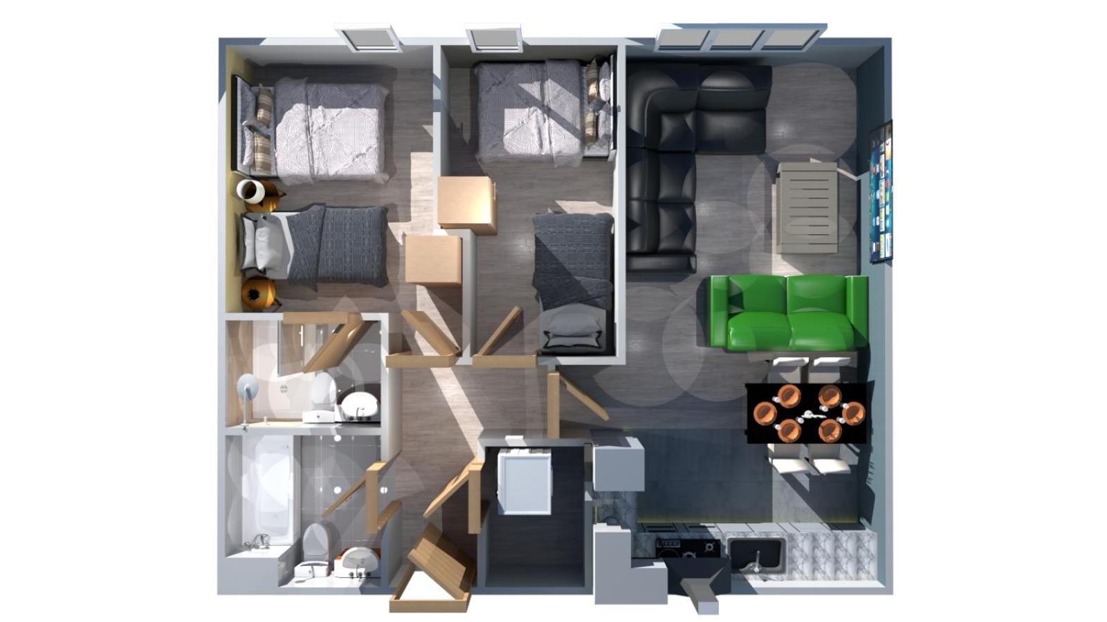 Sidemersey Livings- Convenient And Central 2-Bedroom Haven In L1 Liverpool Eksteriør billede